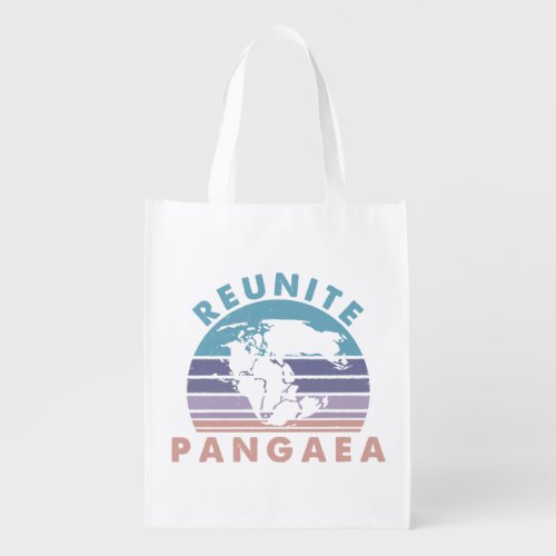 Geologist Gift  funny Geology Reunite Pangeae  Grocery Bag