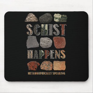 Geologist Mineral Geode Rock Collector Geology Mouse Pad