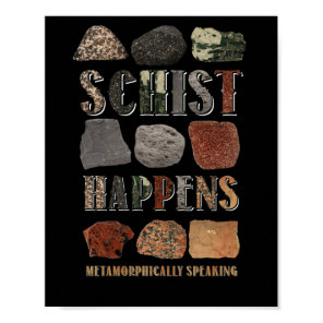 Geologist Mineral Geode Rock Collector Geology Poster