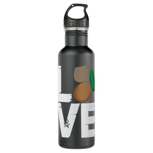 Geologist Rockhounding Love Prospector Rockhound Stainless Steel Water Bottle