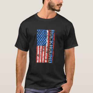 Geologist Rocks  Geology Rockhounding Distressed U T-Shirt