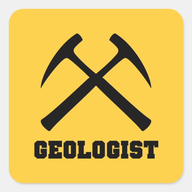 Geologist Sticker (Front)