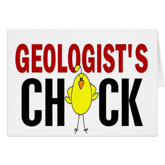 Geologist's Chick 1 Cards (Front Horizontal)