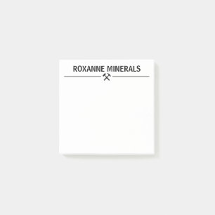 Geologist's Custom Post-it Notes