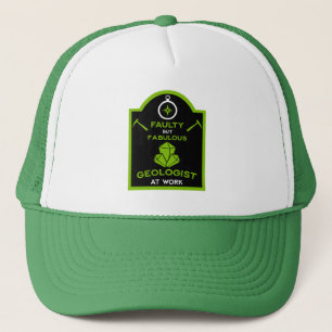 Geologists Funny Gifts For Geologists Geology Trucker Hat