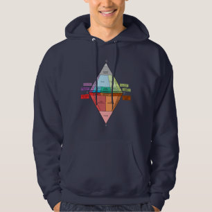 Geologist's Plutonic Rock QAPF Diagram Hoodie