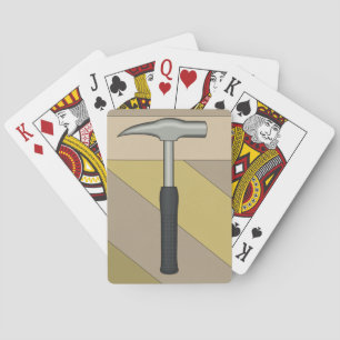 Geologist's Rock Hammer Poker Cards
