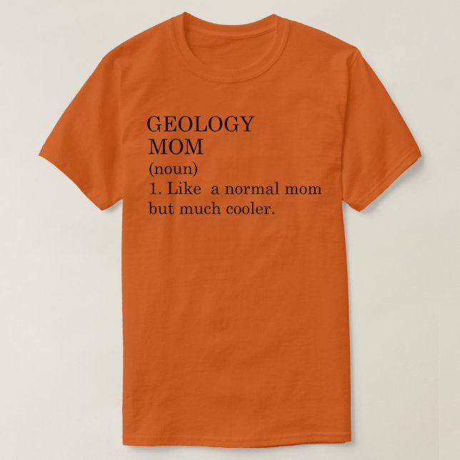 Geology 36 T-Shirt (Design Front)