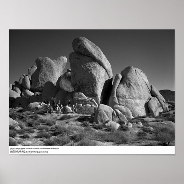 Geology Class with Dr. Eaton, 1966 Poster (Front)