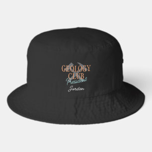 Geology Club Officer's Personalized Printed Bucket Hat