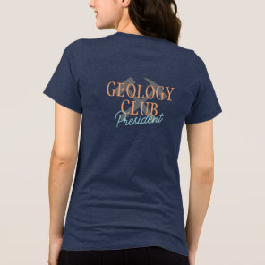 Geology Club Officer's  Tri-Blend Shirt