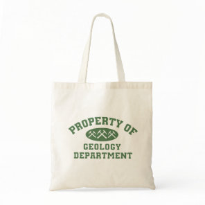 Geology Department Tote Bag