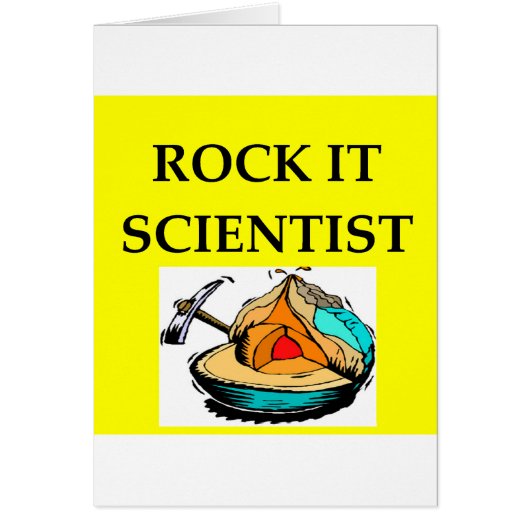 GEOLOGY geologist gifts Cards (Front)