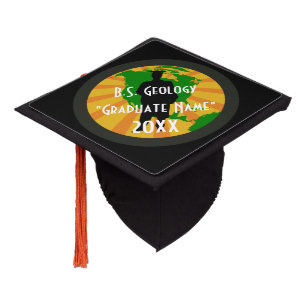 Geology Graduate Badge (Male) Graduation Cap Topper