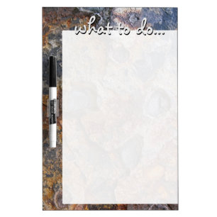 Geology Grungy Rock Texture Dry-Erase Board