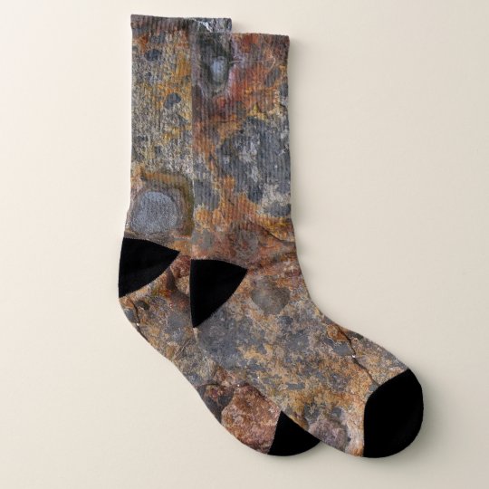 Geology Grungy Rough Rock Texture Socks | Zazzle.com