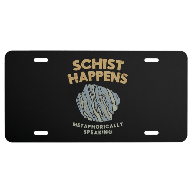 Geology License Plate (Front)