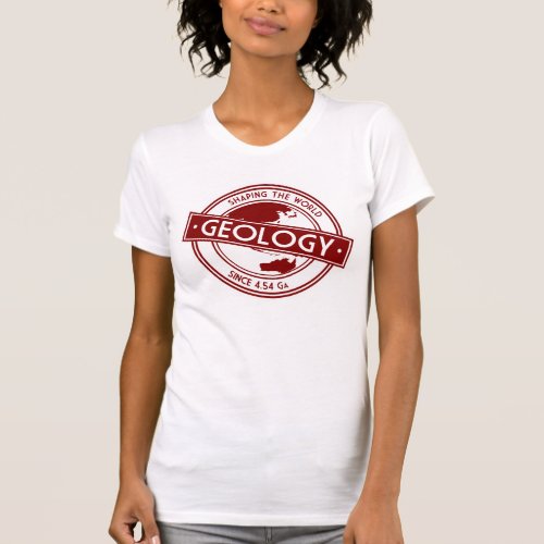 Geology Logo_ Shaping the World AsiaAustralia T_Shirt