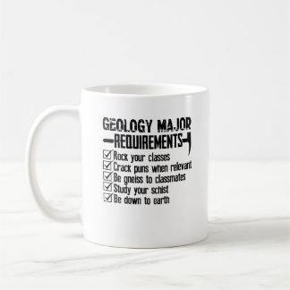 Geology Major Requirements Mug