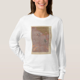 Geology Map, Yellowstone National Part, Wyoming 3 T-Shirt