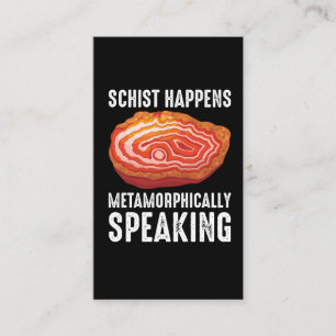 Geology Mineral Geode Scientist Funny Geologist Business Card