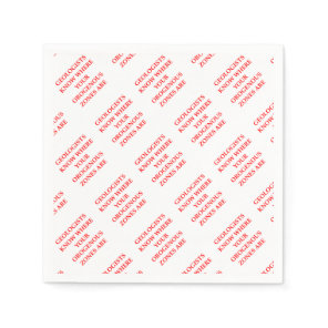 geology napkins