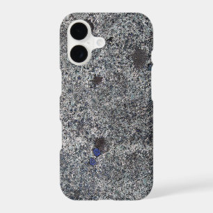 Geology Nature Granite Rock Blue Details iPhone 17 Case