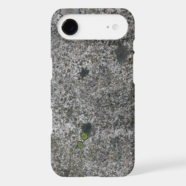 Geology Nature Granite Rock with Moss Case-Mate iPhone Case (Back)