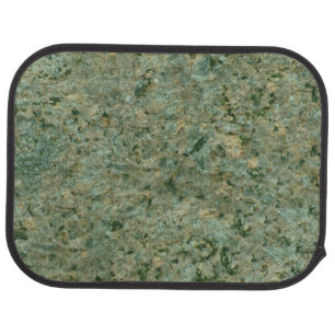 Geology Nature Green Rock Texture Car Mat