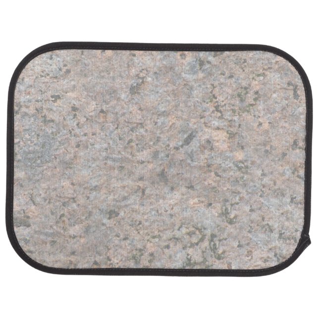 Geology Nature Neutral Rock Texture Car Mat (Rear)