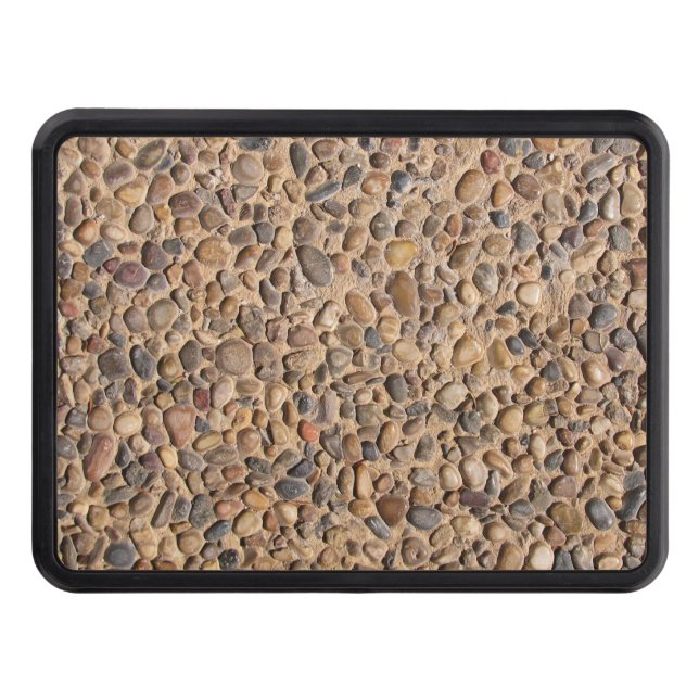 Geology Nature Pebble Stones Photo Hitch Cover (Front)
