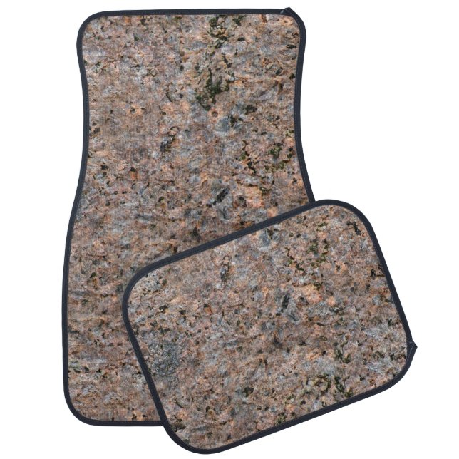 Geology Nature Rock Texture Car Mat (Set)