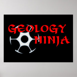 Geology Ninja Poster