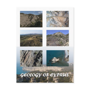Geology of Cyprus postcard