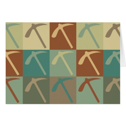 Geology Pop Art Cards (Front Horizontal)