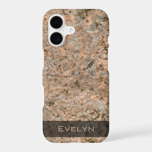 Geology Rock Texture Photo Case-Mate iPhone Case (Back)