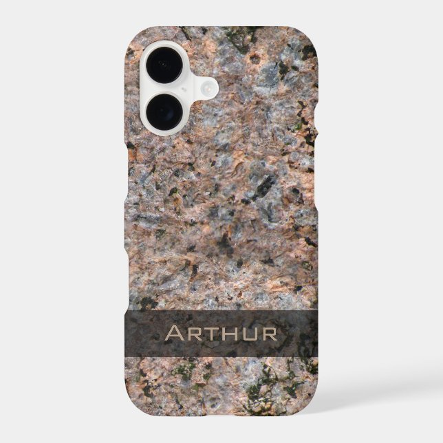 Geology Rock Texture Photo Case-Mate iPhone Case (Back)