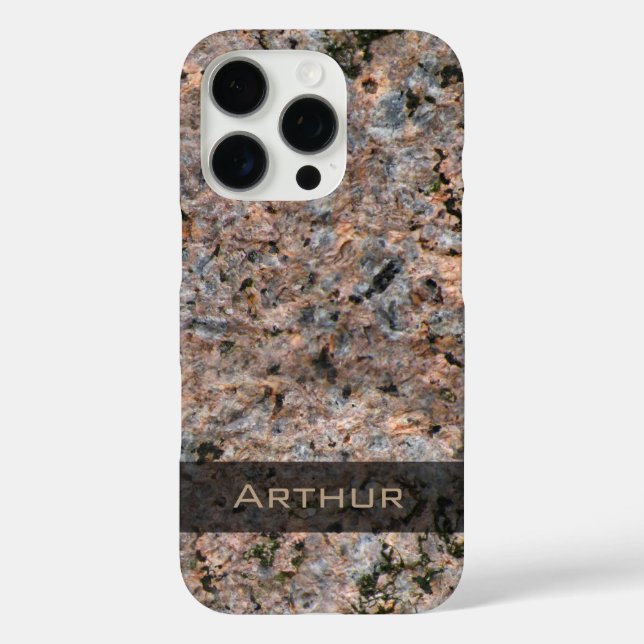 Geology Rock Texture Photo Case-Mate iPhone Case (Back)