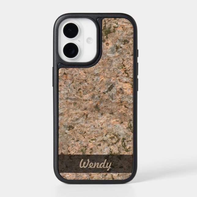 Geology Rock Texture Photo Otterbox iPhone Case (Back)