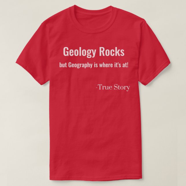 Geology Rocks 86 T-Shirt (Design Front)
