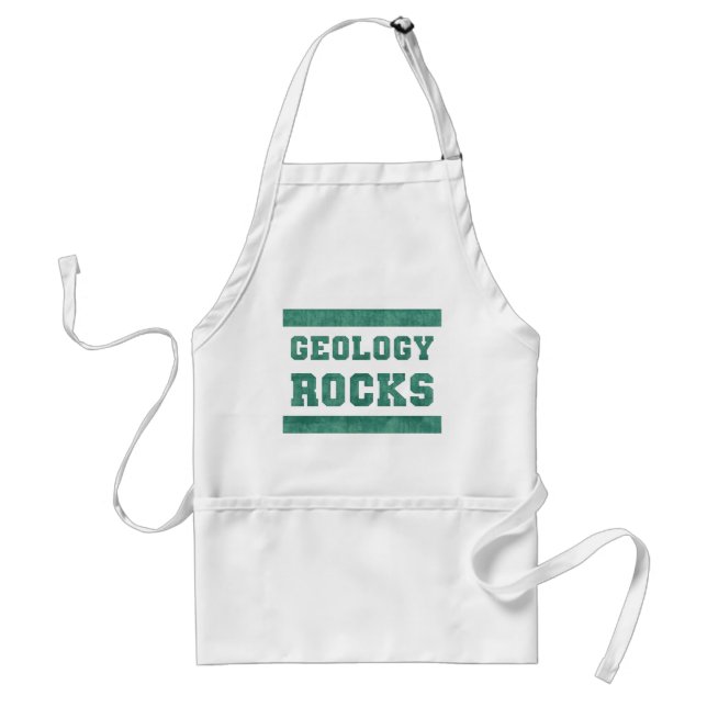 Geology Rocks! Adult Apron (Front)