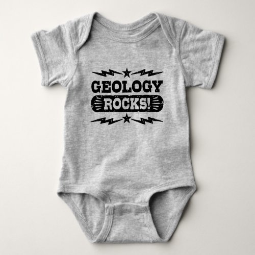 Geology Rocks Baby Bodysuit