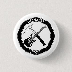 Geology Rocks Button