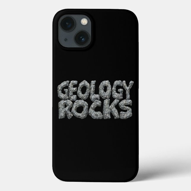 Geology Rocks - Earth Science Pun Case-Mate iPhone Case (Back)