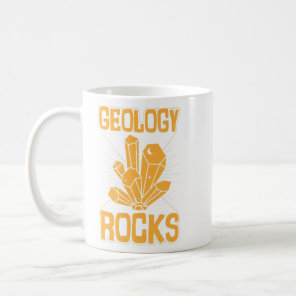Geology Rocks Funny Mineral Rock Crystal Collector Coffee Mug