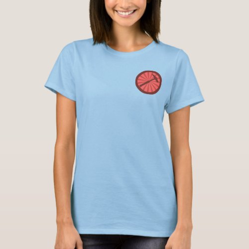 Geology Rocks Hammer Badge T_Shirt