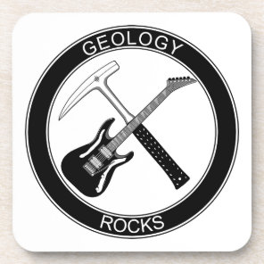 Geology Rocks Hard plastic coaster
