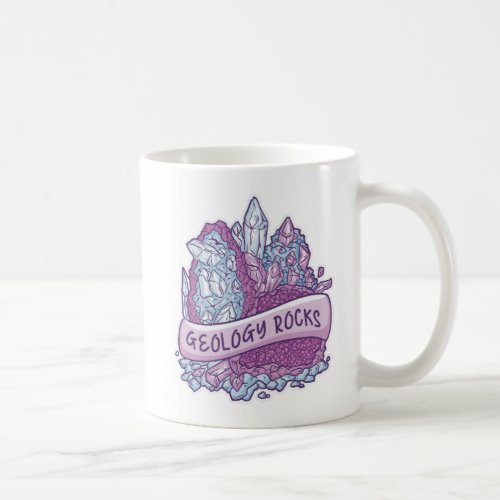 Geology rocks invitation coffee mug