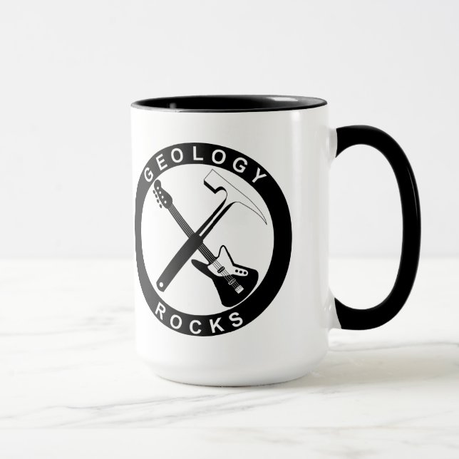Geology Rocks Mug (Right)