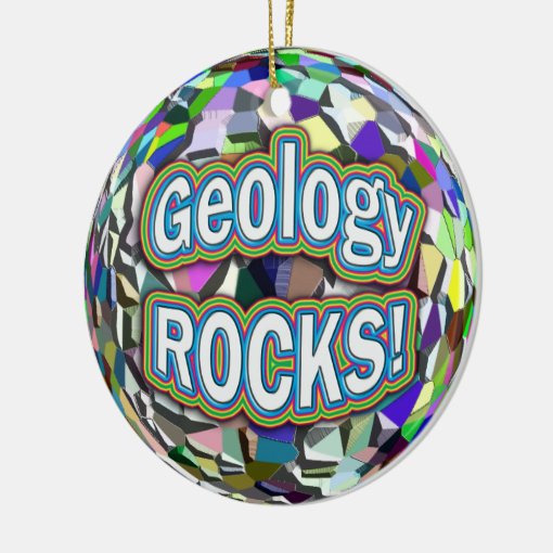 Geology ROCKS! Ornament Zazzle